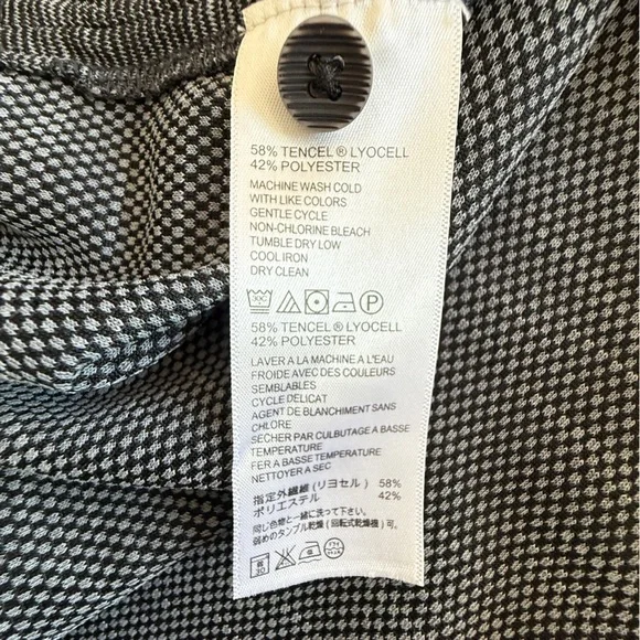 Tommy Bahama Men’s Gray Short Sleeve Polo Shirt Size L Tencel Blend - Picture 7 of 10